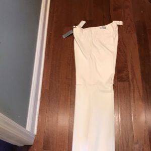 Cream, pinstripe new editor pant!